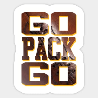 Go Pack Go Sticker